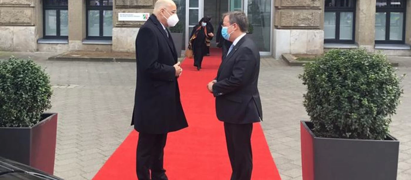 Πρωθυπουργός Βόρειας Ρηνανίας-Βεστφαλίας σε Ν.Δένδια: «Χρειαζόμαστε διαύλους επικοινωνίας με τον Ερντογάν»